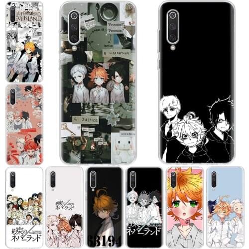 The Promised Neverland Anime Phone Case For Xiaomi Redmi Note 10 9S 8T 9 8 7 6 5 Pro S2 9C 9A 8A 7A 6A 5A K30 K20 Cover