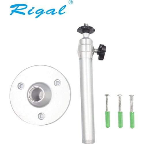 Mini Projector Camera Bracket 21cm Tripod Metal Wall Mount 6mm Silver Tripod Metal Wall-mounted Mounting Kit Camera Bracket