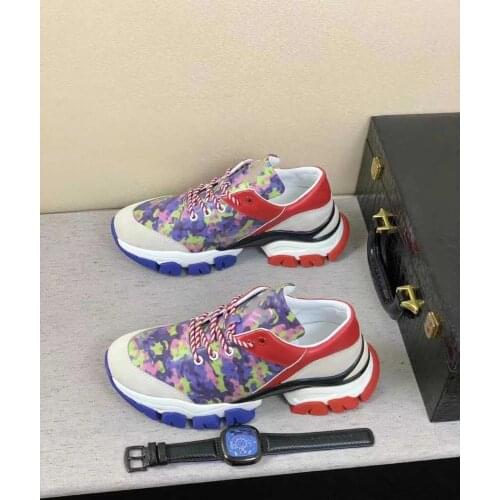 Platform Wedges Women Casual Shoes Low Heels Low Top Lace Up Women Loafers Runway Zapatos De Mujer Platform Women Casual Shoes