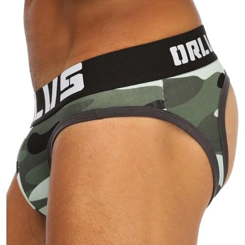 Men Briefs Underwear Pure Cotton Pure Gay Sexy Trunks Briefs Men Underwear Cuecas Gay Underwear Shorts Briefs Thongs G-Stings