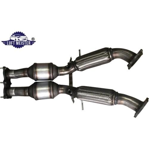 One Pair Catalytic Converters for Land Rover LR2 3.2L L6 - Gas 2008-2012 LR006148 LR001815 LR005548
