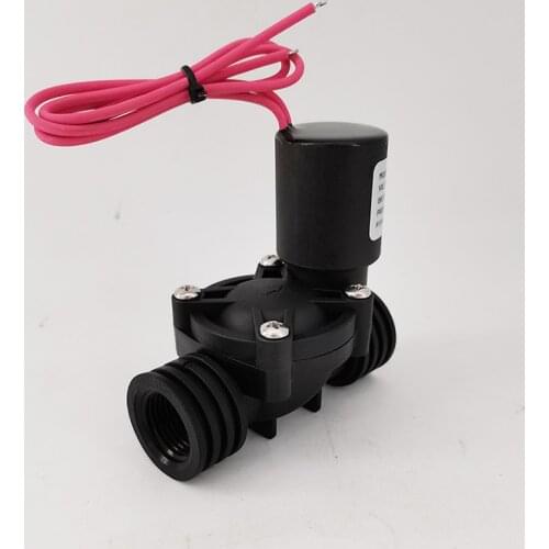 2/2 way Plastic Bistable latching solenoid valve G1/2 orifice 15mm Pilot type 0.5-8 bar pulse 6-12V valve