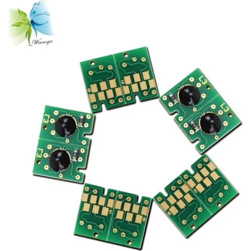 WINNERJET 2sets/lot T5441-T5448 Resettable Chip For Epson 4000 Large Format Printer