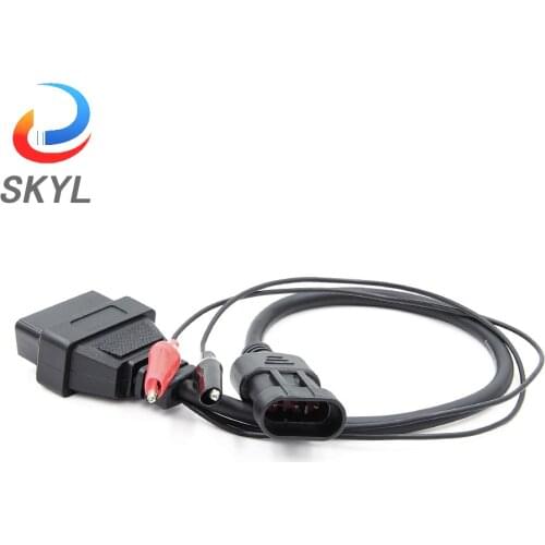 SKYL Cable For Fiat 3 Pin OBD to OBD2 16Pin Connector Adapter For Fiat 3 Pin OBD 2 Car Diagnostic Auto Tool ODB Extension Cable