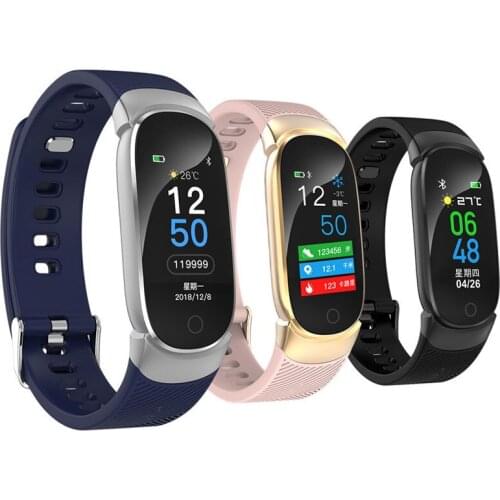 Color Screen Smart Bracelet Heart Rate Blood Pressure Sleep Monitor Pedometer Waterproof Smart Band For Android xiaomi IOS Phone