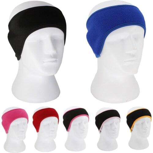 Winter Warm Earmuffs Fleece Ear Muff Headband Outdoor Sport Ski Cycling Hair Band Ear Warmers For Women Men 2021 New