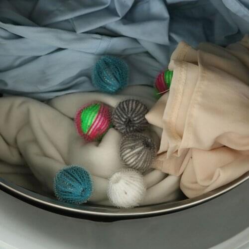 YYSD 10pcs Pet Hair Removal Laundry Ball Grabbing Lint Fluff Cleaning Remover Washing Machine