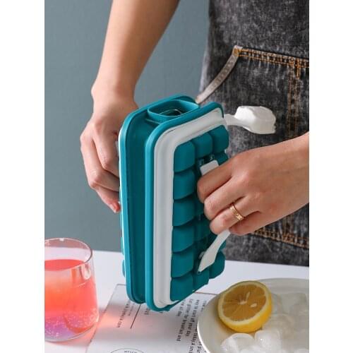 2 In 1 Ice Ball Maker Creative Ice Kettle Cubic Container Portable Ice Cube Round Tray Mold DIY Kettle Bar Kitchen Tool