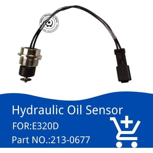 2130677 Hydraulic Oil Senser for Caterpillar E320D Oil Level Sensor Pressure Sensor