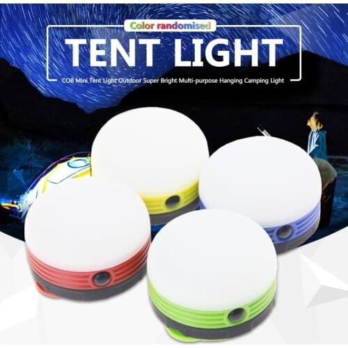 300LM COB Mini Tent Light Outdoor Super Bright Multi-purpose Hanging Ultralight Outdoor Camping Tent Lamp Emergency Flashlight