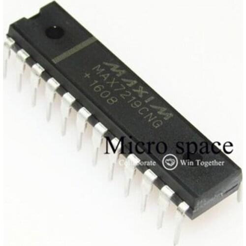5PCS MAX7219CNG DIP-24 Brand new original