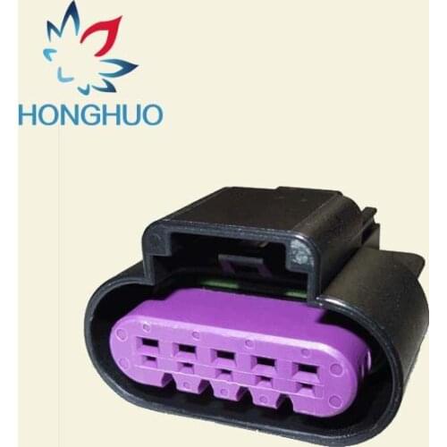 5 Way Black GT 150 Sealed Female Connector Assembly, Max Current 15 amps Part # 15326822