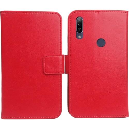 For Elephone A7H Case 6.41 inch Solid Color Leather Flip Wallet Cover Phone Case for Elephone A7H Coque
