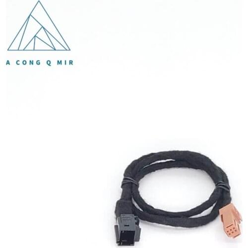 FOR Peugeot Citroen Type C Receptacle 6-pin Screen Extension Cable Screen harness independent screen cable