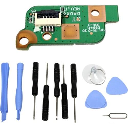 For HP PROBOOK 450 G3 470 G3 Power Button Switch On-Off Board +Tools 827035-001 DA0X63PB6F0 DA0X63PB6F1
