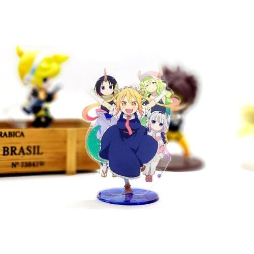 Love Thank You Kobayashi-san Chi No Maid Dragon Miss Toru Kanna acrylic stand figure model plate holder cake topper ANIME