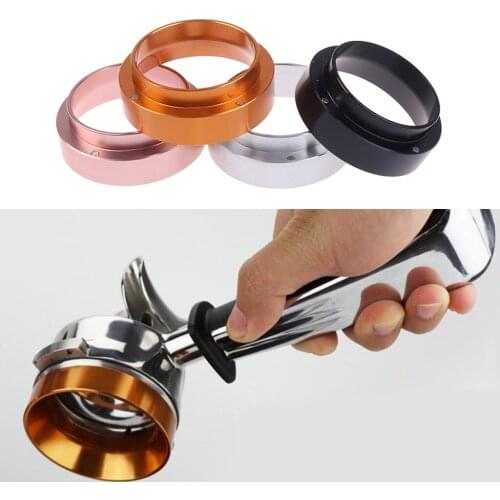 Stainless Steel Coffee Dosing Ring Espresso Dosing Funnel Ring 54mm for Espresso Barista Funnel Portafilter
