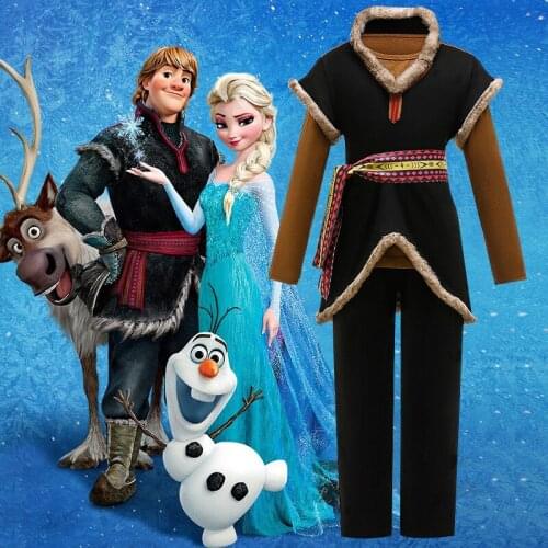 Winter New Kids Clothes Snow and Ice Prince Theme Cosplay Boys Clothes Halloween Prom Show 3-12Y Boy Toddler Clothing Set