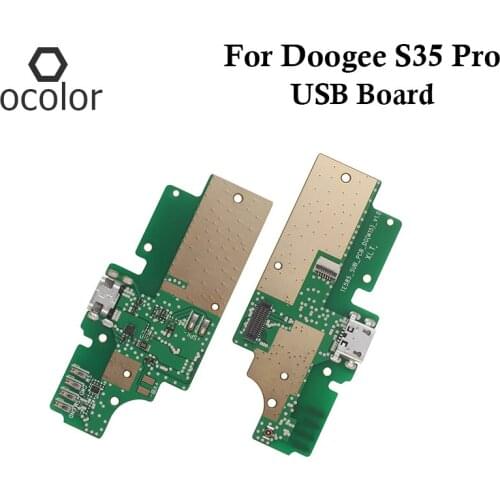 ocolor For Doogee S35 Pro Connector Board Assembly Repair Parts For Doogee S35 Pro USB Board Phone Charging Dock Accessories