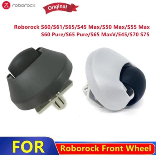 Original Front Wheel For Roborock S5 MAX S55 Max S6 S6 PURE S6 MAX V S70 S75 Universal Wheel Robot Vacuum Cleaner Accessories