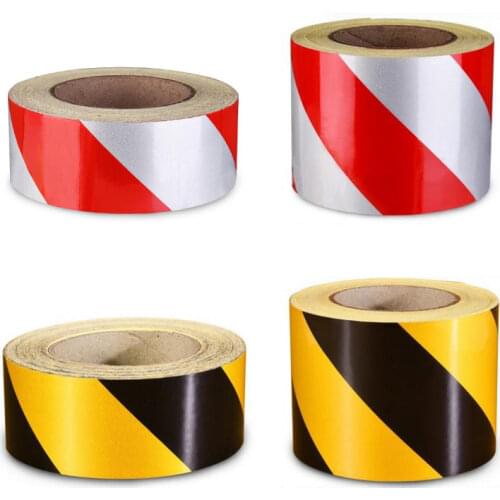Self-Adhesive Reflective Safety Warning Tape Road Traffic Construction Site