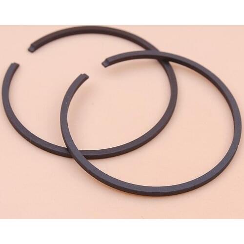 2pcs/lot 49mm x 1.5mm Piston Rings For Stihl 039 042 MS390 08S Chainsaw Part 1127 034 3007