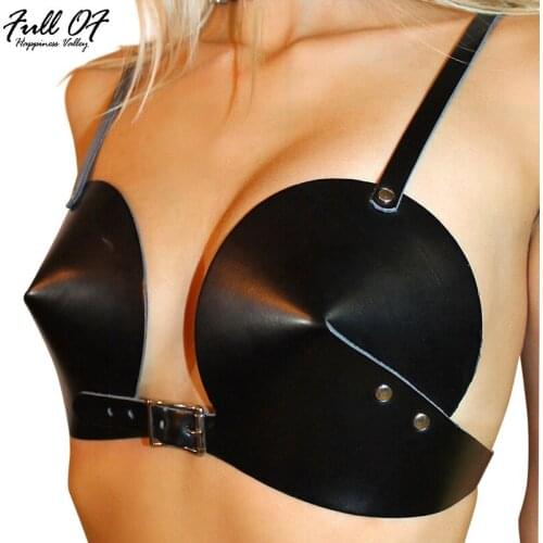 Sexy Women Backless PU Bandage Crop tops Luxury Nightclub Party Halter Camisole Bralette Glitter Tank Top 2020 New wholesale