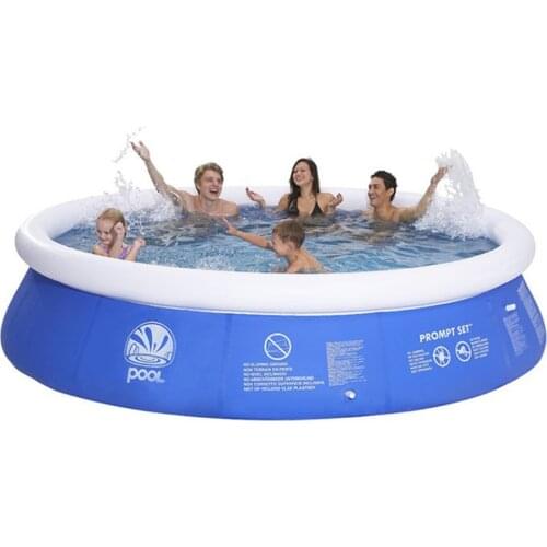 Family Inflatable Swimming Pool 4 Size Inflatable Round Pool for Kids, Adult Bath Tub Home Outdoor Summer Water Party