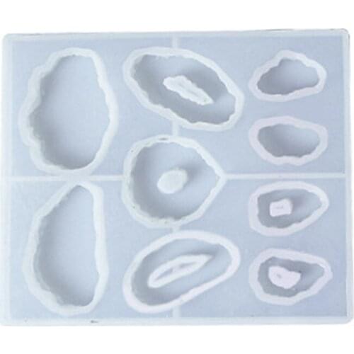 Earrings Epoxy Resin Mold Ear Studs Dangle Casting Silicone Mould DIY Crafts Jewelry Necklace Pendants Making Tool C1FE