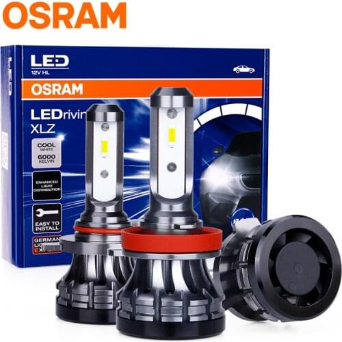 OSRAM h4 led coche H1 LED 9005 9006 H7 9012 H16 HB2 HIR2 6000K H11 H8 HB4 HB3 LED lamp Car Headlight Bulbs Auto h11 светодиодные