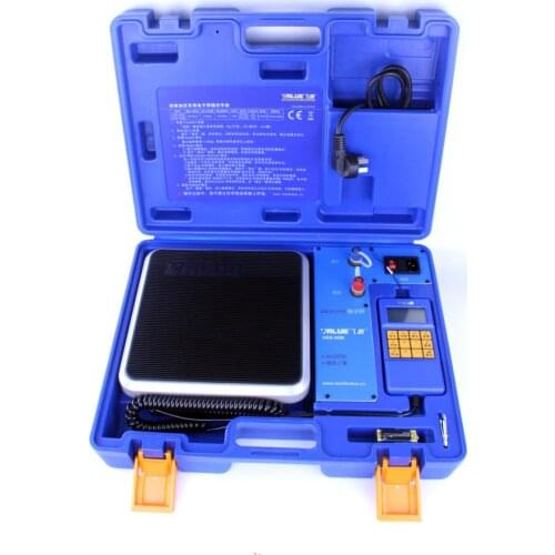 VES-50B quantitative refrigerant liquid refrigerant, said quantitative electronic fluoride electronic scales