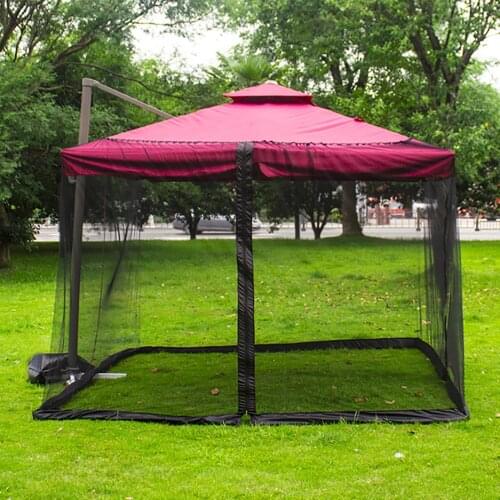 Waterproof SunShade Sail Cover mosquito net Outdoor Sun Shade Sail Sun-Shelter For Garden Partio Beach Camping Awning Ten