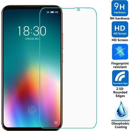 For Meizu 16T Tempered Glass Screen Protector 2.5D 9h Safety Protective Film on For Meizu 16T 16 T Glass With Free Clean Kits