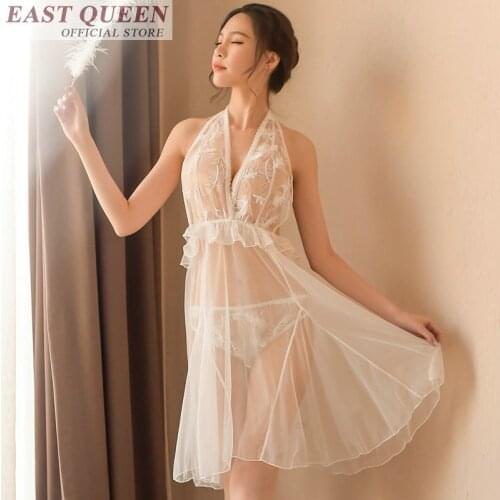 Women exotic apparel see through womens erotic sexy lingerie lace transparent lingerie erotic clothes for woman FF308