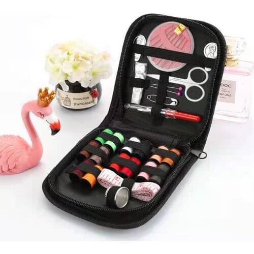 27 Pcs Sewing Kit Box Handicrafts Crafts Machine Threads Gimp For Needlework Cloth DIY Embroidery Seamstresses Accessories Tools