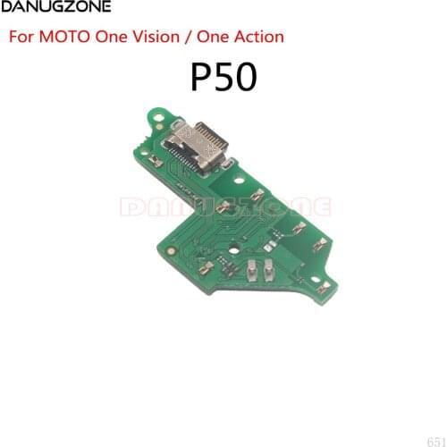 30PCS For Motorola MOTO P50 XT1970-5 / One Vision / One Action USB Charging Dock Socket Port Connector Charge Board Flex Cable