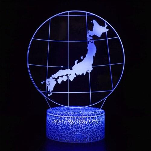 3D Solar System Stereo Vision Planetary PVC Model Carving Globe Miniature Decoration Christmas Birthday Gift LED USB Night Light