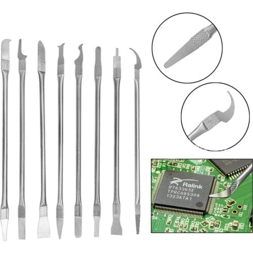 8-in-1 IC Chip Repair And Removal Tool Kits For Mobile Phone Tablet Notebook LCD Chip CPU Separation And Glue Removal Knife