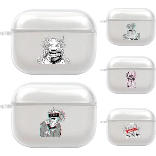 Himiko Toga Boku no Hero Academia TPU Cover Case For AirPods Pro Case Bluetooth Case For Airpod 3 Earphone Accessories Skin