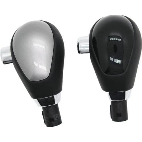 Genuine Auto Transmission Leather Gear Shift Lever Knob handle black High Glossy AT for kia Rio5 Cerato Forte Koup Morning
