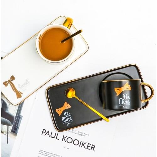 Creative description Phnom Penh ceramic coffee cup and saucer set luxury office home afternoon tea