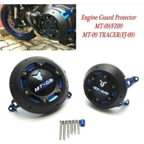 Motorcycle Aluminum Alloy Modified Engine Guard Protector For Yamaha MT-09 MT09 Engine Guard Case Slider Cover Whole aluminum