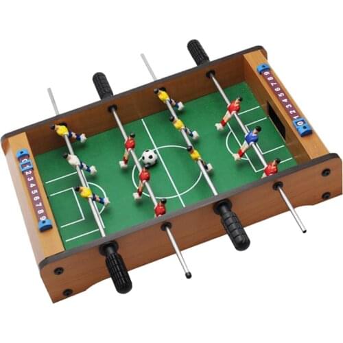 Mini Tabletop Foosball Table-Portable Table Football Soccer Game Set w/ 2 Balls & Score Keeper for Adults Kids настольный футбол