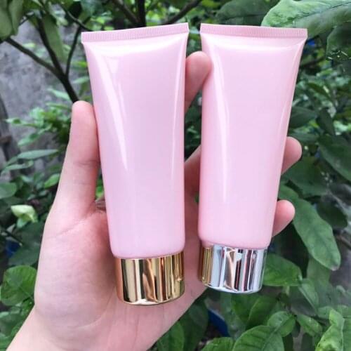 300pcs empty 100ml lotion plastic soft tube for cosmetic skin care cream packaging,100g squeeze container bottles with screw cap