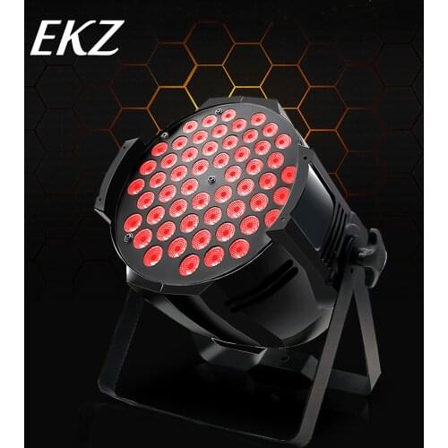 Stage lighting 54 3W par lights full-color 3in1 wedding performance surface light colorful led dyeing light spotlight