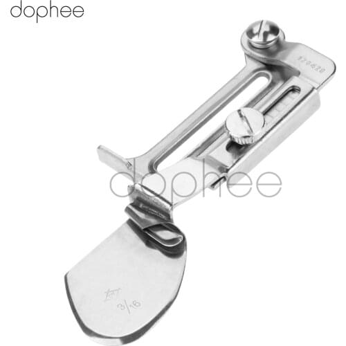 Dophee 1pc A11 Overlock Folder SWING HEMMER/FOLDER/BINDER/SEWING PARTS Flatcar Curling Hemmer for Domestic Sewing Machine
