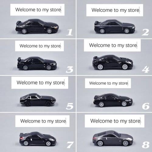 Alloy car model toy simulation car model car 1/72 N G T *R 6pcs/set