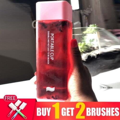 Sport Plastic Kid Water Bottles My BPA Free Outdoor Travel Camping Hiking 600ML Shaker Portable Leakproof Drinkware Drink Bottle