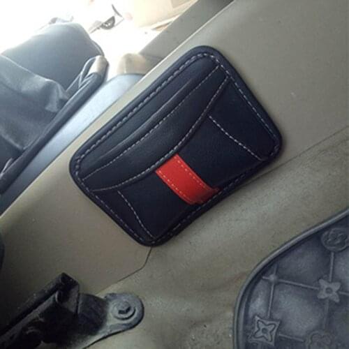 Universal car adhesive PU leather storage box for Honda CRV Accord Odeysey Crosstour FIT Jazz City Civic JADE Crider Spirior