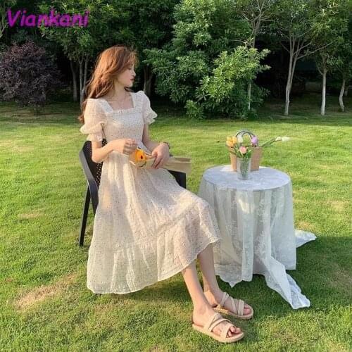 Летние платья в горошек Viankani China At AliExpress